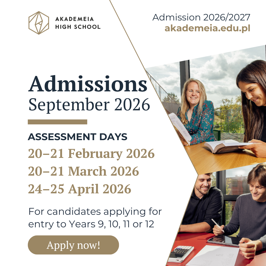 Admissions 2026 now open! Enquire today! 