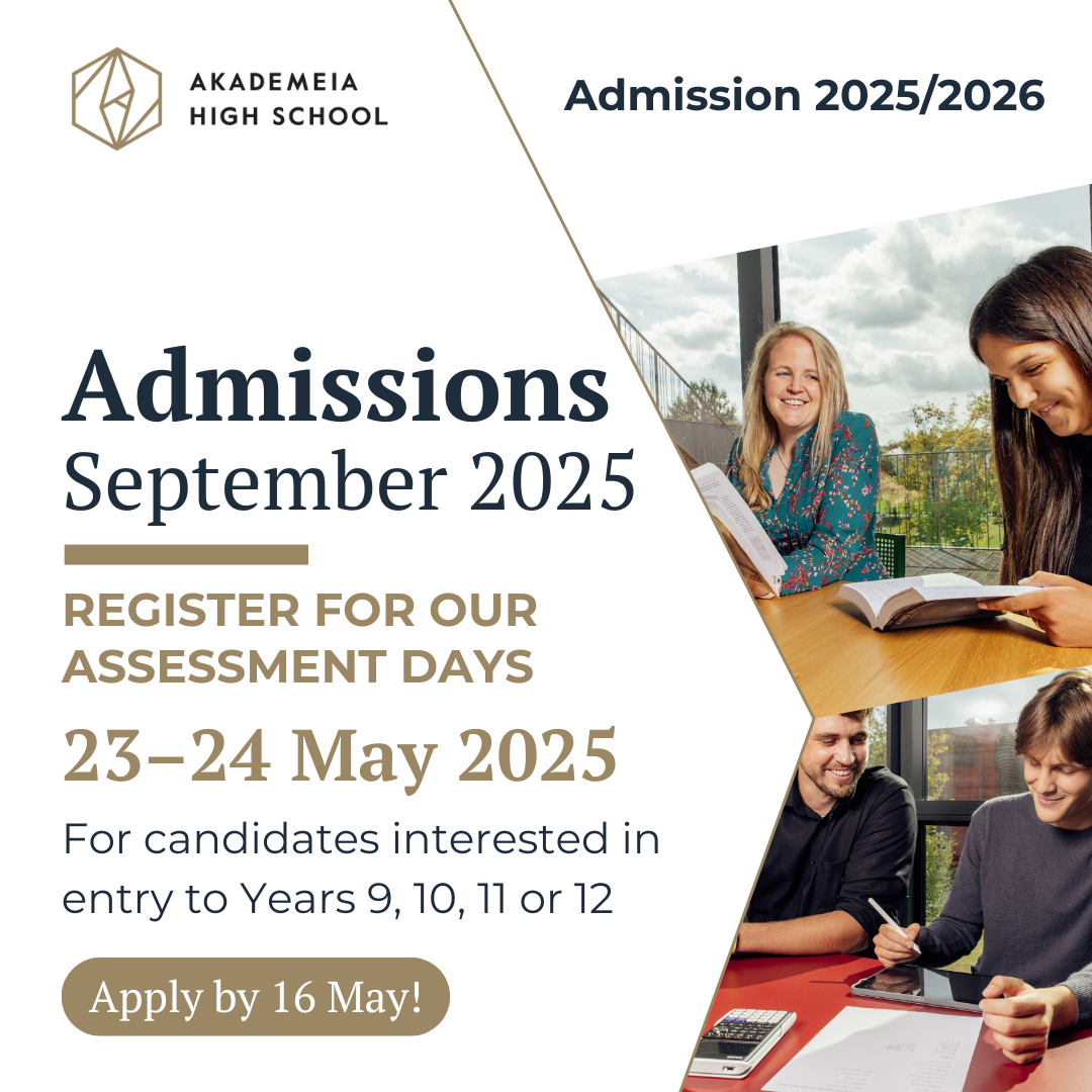 Admissions 2025 still open! Enquire today! 